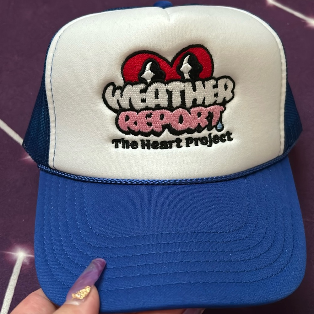 Blue/white OTTO trucker hat